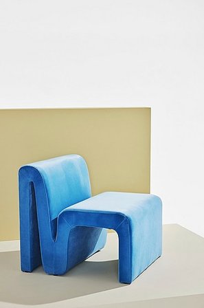 Jotex - Sessel Kiefer/Sperrholz/Polyester/Polyätherschaum/Samt Odette - Kaufen Pastill - Möbel bei Jotex