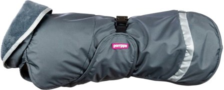 Pomppa Kevyt koirantakki, 60-65 cm, Graphite