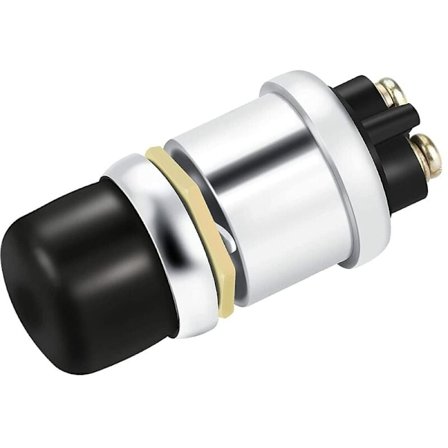 Motorstart Tryckknapp, Vattentät Momentan Startbrytare, 12V/24V Tändningsbrytare för Bil Lastbil Båt Husbil ATV