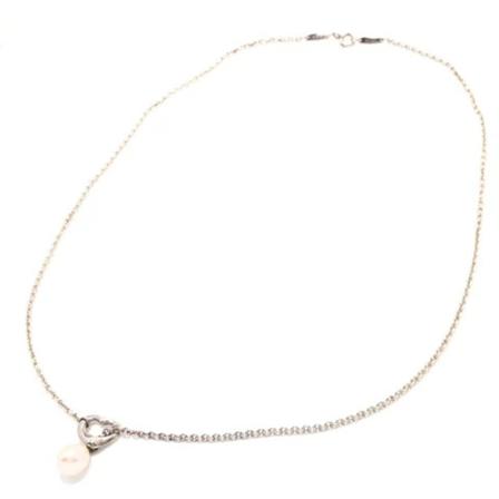 Tiffany & Co. Pre-owned Pre-owned Sølv halskaeder Grå, Dame Vintage Smykker, Størrelse: ONE Size