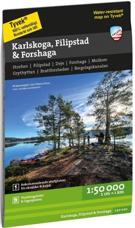 Calazo Karlskoga, Filipstad & Forshaga 1:50 000