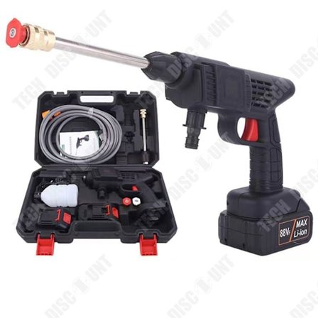 Högtryckstvätt - TD - 220V - Batteri - 96V - Vattentät