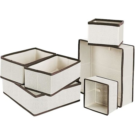 Lipaston laatikon järjestäjä, kokoontaitettava kangaslaatikko kaappiin, kuutio, kori, säiliöt, jakaja laatikoilla alusvaatteille, rintaliiveille, 