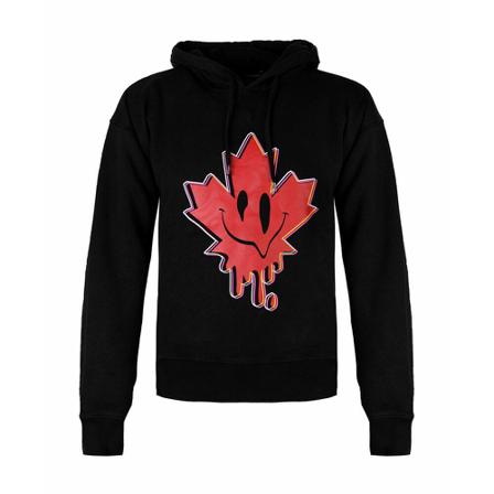 Dsquared2 - Hood Tröjor - Svart - Herr - Storlek: L, Herr, Storlek: L