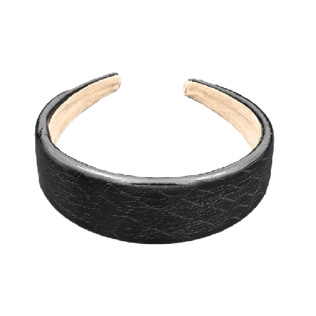 Complement Brett Croco Diadem Hårband Dam Svart