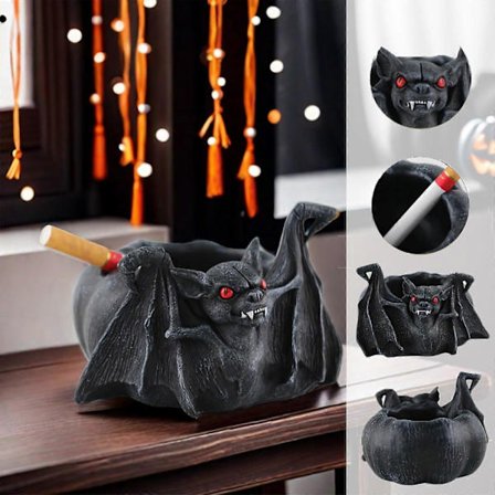 2025 Halloween Kostymer Och Personlig Askkopp Hem- Och Kontorsskrivbordsdekoration Halloween Harts Ornament Och Gåvor