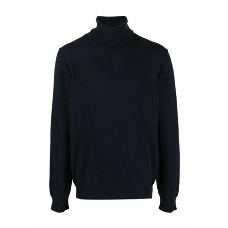 Maison Margiela, Turtlenecks Zwart, Heren, Maat:XL