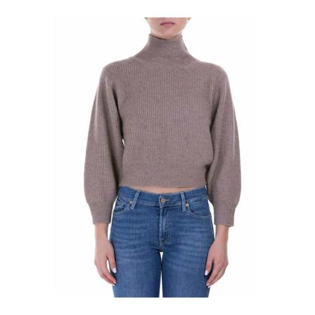 Fabiana Filippi Turtlenecks Grå, Dame Rullekraver