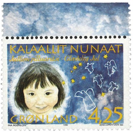 Grønland - Jule-frimærke 1996 - AFA 300a