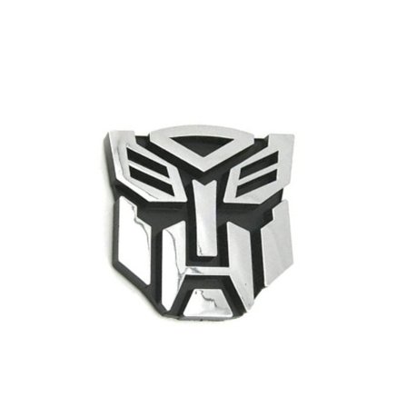 1 par Autobots bilklistermærker krom PVC bil logo Transformers
