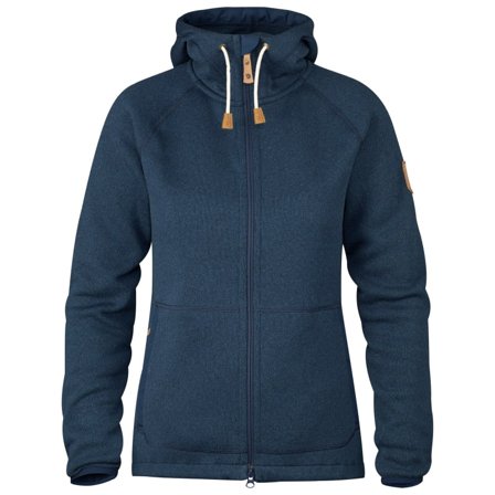 Fjällräven Women's Övik Reinforced Hoodie Women Mid layer tops Blue L