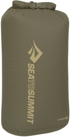 Sea to Summit Eco Lightweight Drybag 20L Olive - Tørrposer og Pakkposer