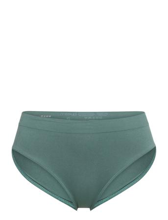 Lucia Tai Solid Trosa Brief Tanga Grön Missya