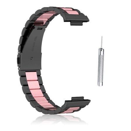 Reservedeler kompatible med HUAWEI Watch FIT2 Smart Watch Rustfritt stål Metall Reserve Armbånd Smartwatch Armbånd