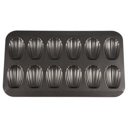 Non-stick gryta, 12-håls skal kaka bakplåt choklad non-stick bakplåt, för bakning bakverktyg