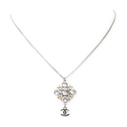 Chanel Vintage Pre-owned Jewellery , Grijs , Dames , Maat: ONE Size Vintage Sieraden
