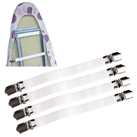 4 stk. Brukervennlige allsidige lakenfester Madrass Elastisk holder Clip Grippers Verktøy Laken