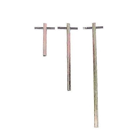 Elevator Trekantnøgle 100/200/300mm Skruenøgle Trekantet Skruetrækker Udvidet Type Professionel Tog Trekantnøgle Elevator Dør