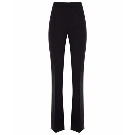 Elisabetta Franchi Wide Byxor svart, Dam Byxor, Dam, Storlek: S