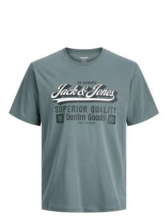 Jack & Jones | Jjelogo Tee Ss O-Neck 2 Col Aw25 Sn | XXL
