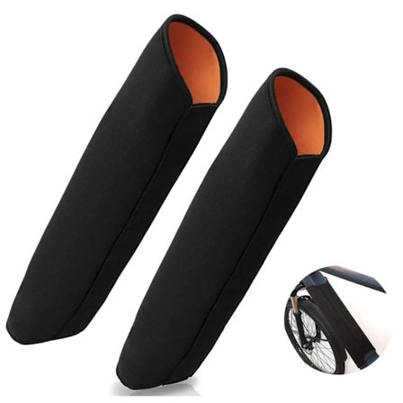 2 st Elcykel Batteri Skyddsfodral, Vattentätt och Dammtätt Skydd för Integrerat Batteriskyddsramskydd