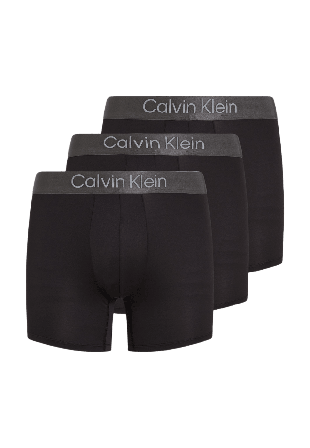 Calvin Klein Boxer Brief 3-Pack Kalsonger Herr Svart M