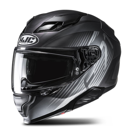 Casco Integral HJC F71 Catos Negro/Gris XL