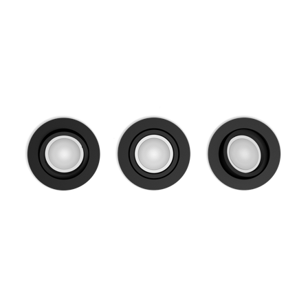 Philips Hue Centura 929003809501 Downlight Svart, Belysning