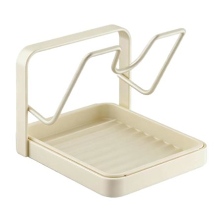 Lockhållare med avtagbar droppbricka för lock