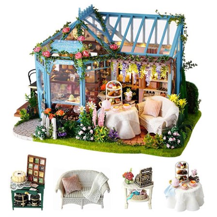 DIY Mini Dukkehus Tre Møbler Kit