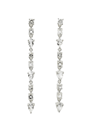 Syster P Pam Long Earrings Silver Örhängen Dam ONESIZE