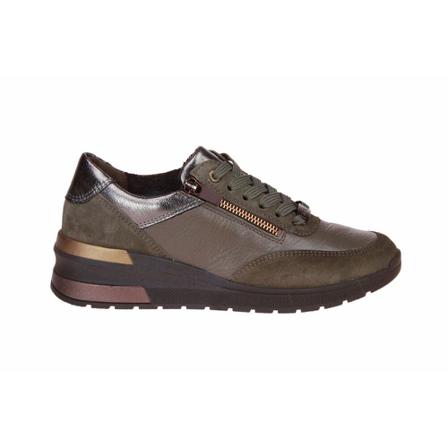 ara, Sneakers G-leest Groen, Dames, Maat:36 EU