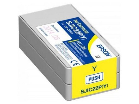 Epson SJIC22P(Y) - gul - original - blekkpatron