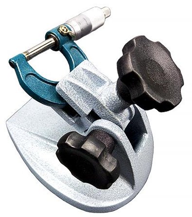 Dasqua 509543 Mikrometerhållare för mikrometrar upp till 100 mm / 4", Mått & vattenpass