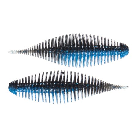 Geecrack Bellows Shad 2,8'' 7,1cm (6pcs) - Dark Matter