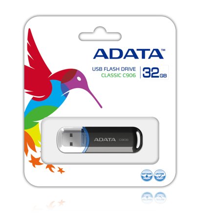ADATA Classic Series C906 - USB-flashstasjon - 32 GB