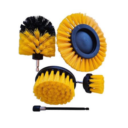 Skurborstar för borrmaskin och skruvmejsel 4-pack