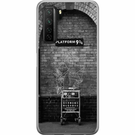 Huawei P40 Lite 5g Genomskinligt Skal Harry Potter Hogwarts L