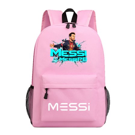 Børne Rygsæk Skoletaske Laptop Rygsæk Kompatibel med Messi[JUN]