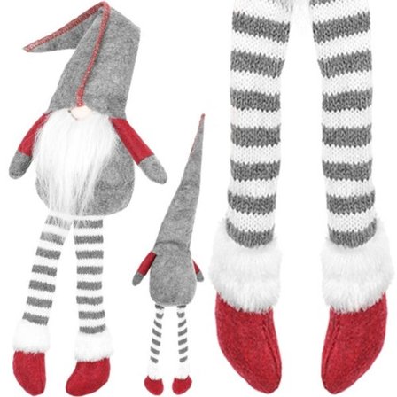 Julfigur Sittande Tomte - Jul