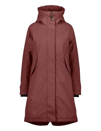 Luna Wns Parka 5 Burgundy Didriksons