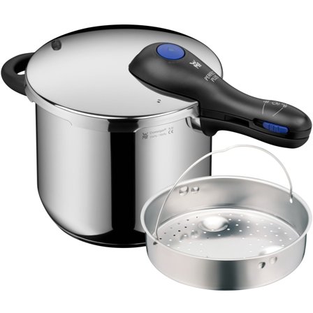 Wmf Perfect Plus painekeitin höyrytysosalla 6,5 litraa