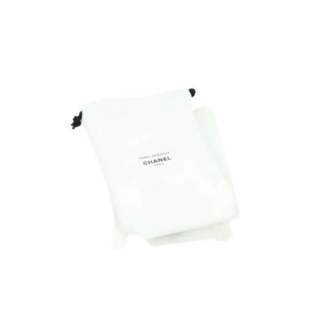 Chanel Vintage Pre-owned Canvas chanel-tasker Hvid, Dame Vintage Accessories, Størrelse: ONE Size
