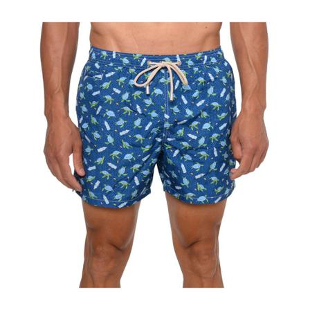 MC2 Saint Barth Lighting Swim Shorts Blå, Herre Badeshorts