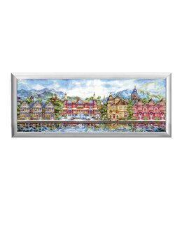 Stickpackung Bild Strandpromenade