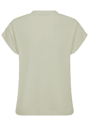 Mos Mosh Mera SL O-neck Tee T-shirts & toppar Dam Grön M