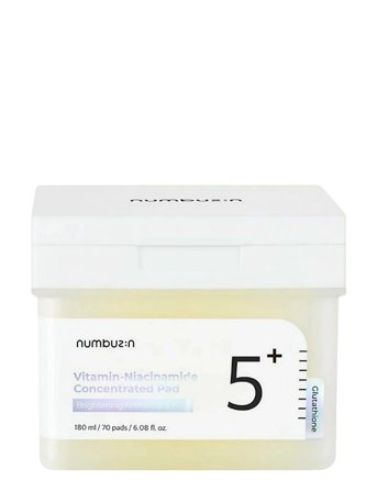 Numbuzin No.5 Vitamin-Niacinamide Concentrated Pad - Nude - 70 PCS