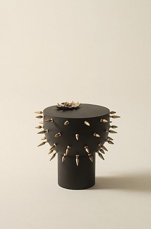 Jotex - Bijzettafel ø 40 Cm Zwart/goud Zwart/goud - BARB - Koop Sidetables & bijzettafels bij Jotex