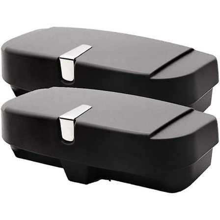 2 Solbriller Solskærm Brilleholder Etui Klip Bil Solbriller Organizer Generel Montering Til