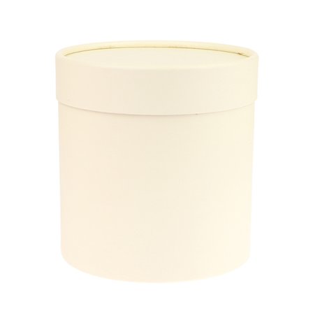 1st Flower Box Rose Bukett Boxes Rund Box for Flower Arrangem Pink